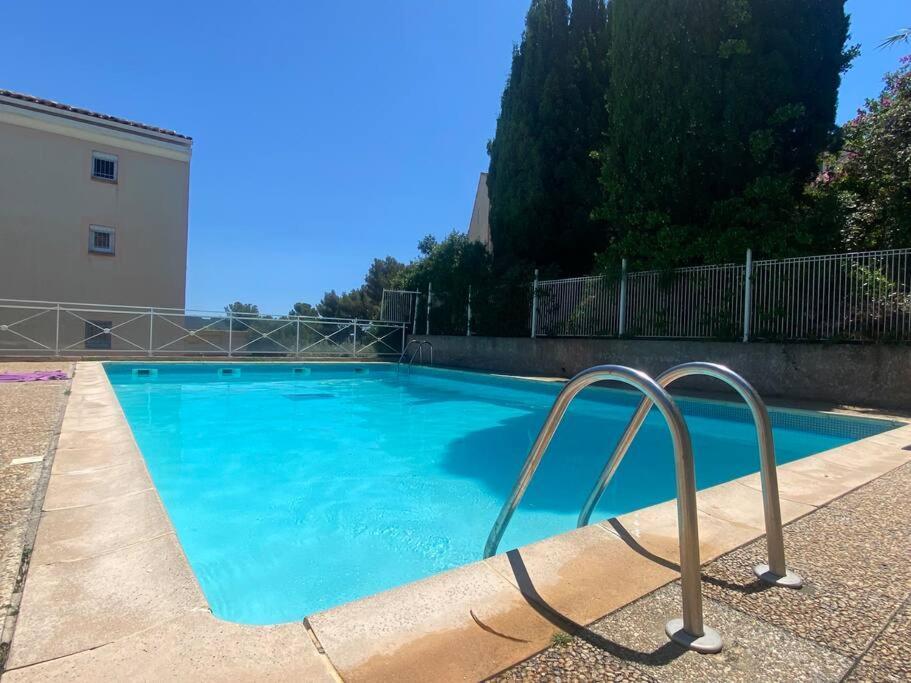 La Digue, 2 Chambres, Vue Mer Et Piscine La Seyne-sur-Mer Exterior foto