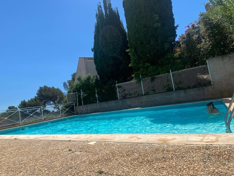La Digue, 2 Chambres, Vue Mer Et Piscine La Seyne-sur-Mer Exterior foto