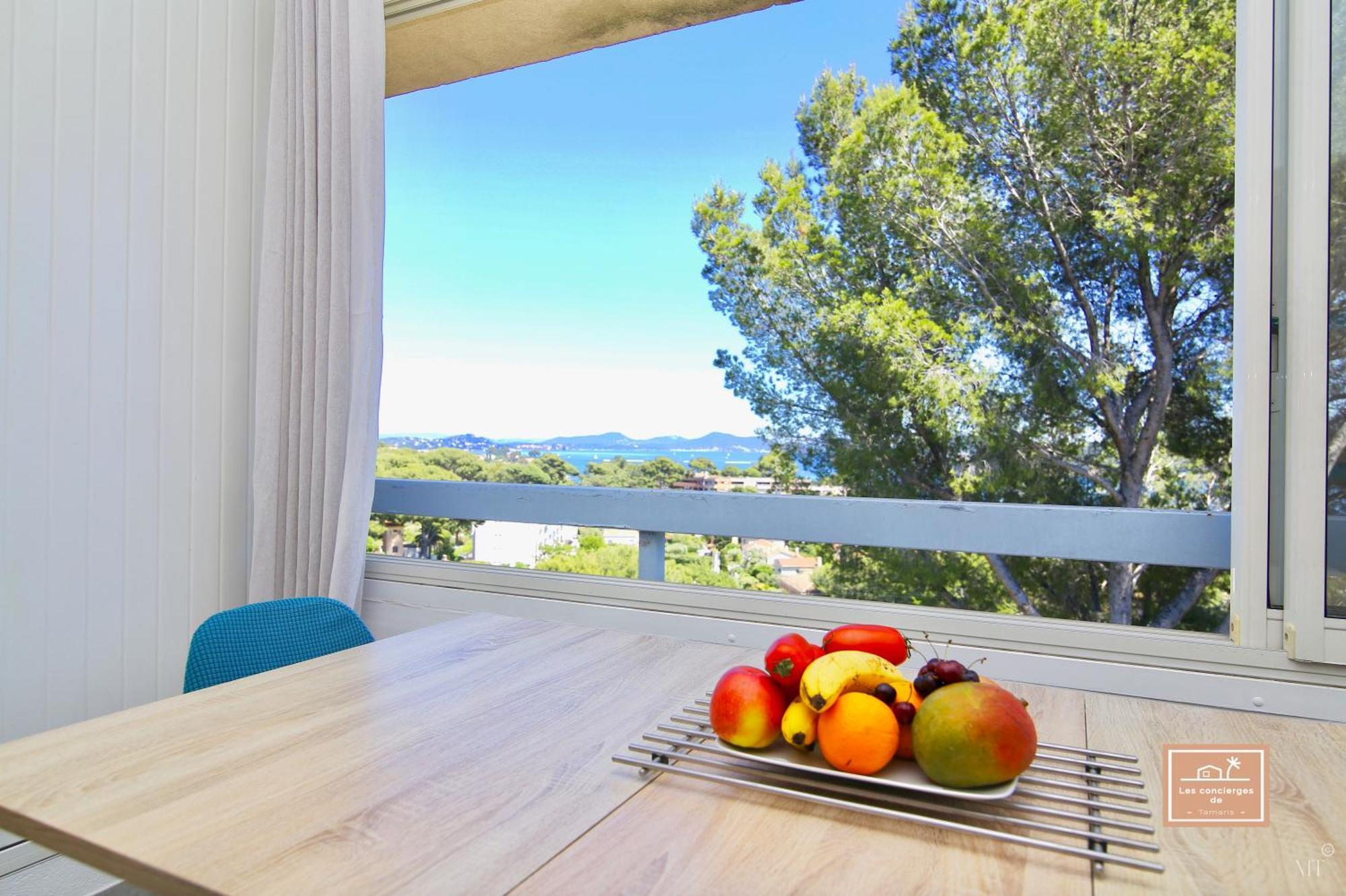 La Digue, 2 Chambres, Vue Mer Et Piscine La Seyne-sur-Mer Exterior foto
